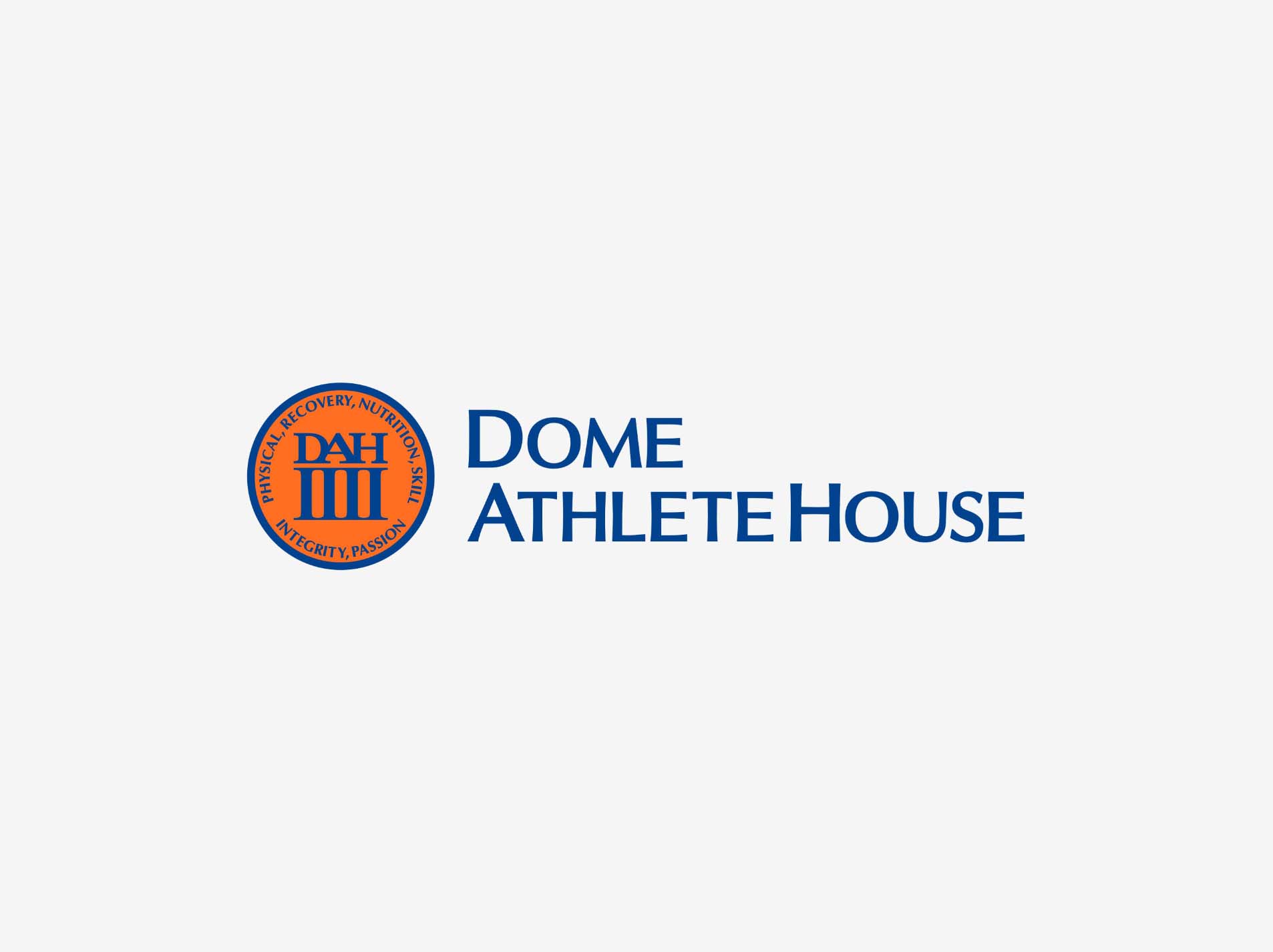 dome-athlete-houseブランドロゴデザイン