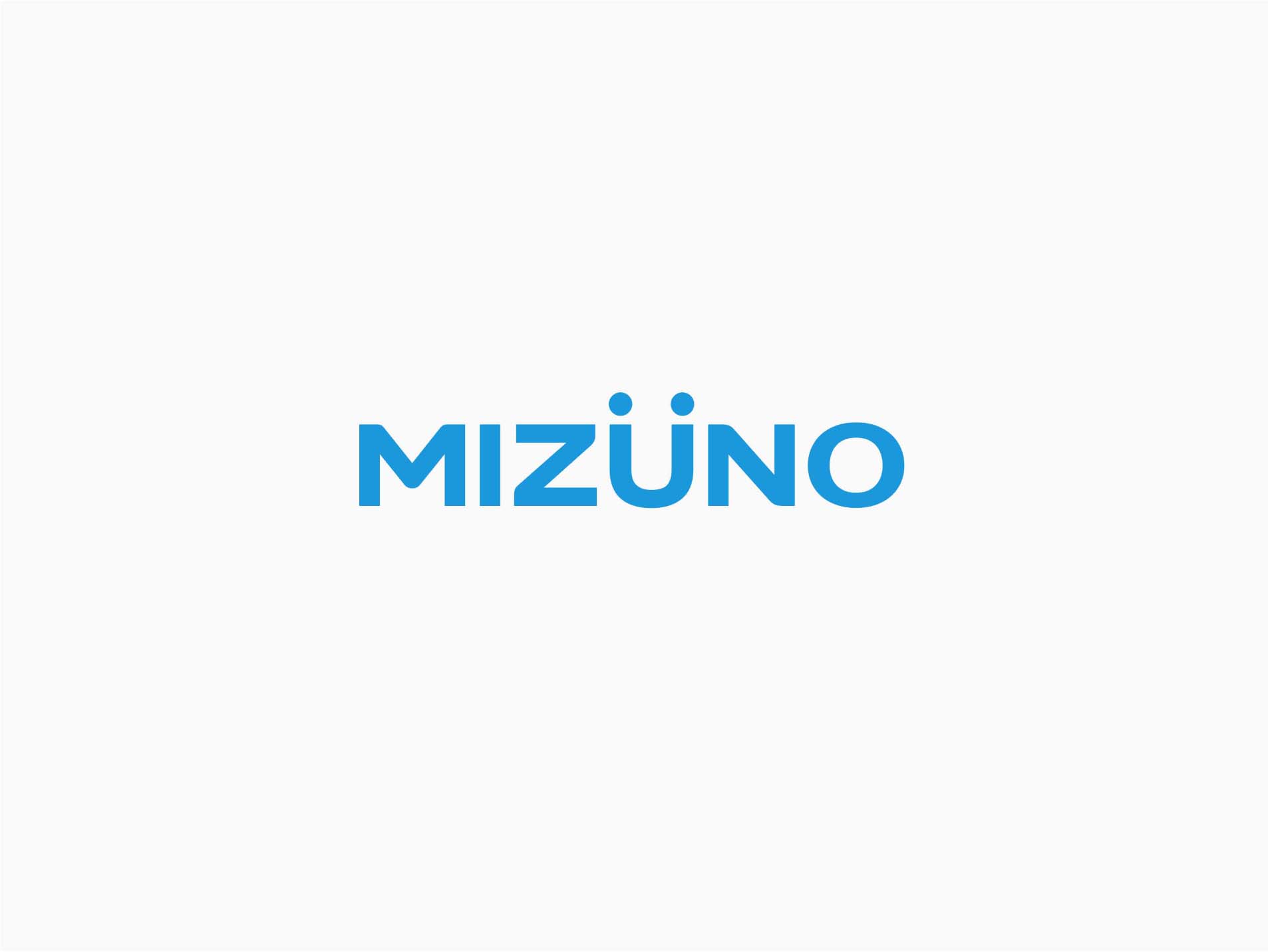 mizunoブランドロゴデザイン