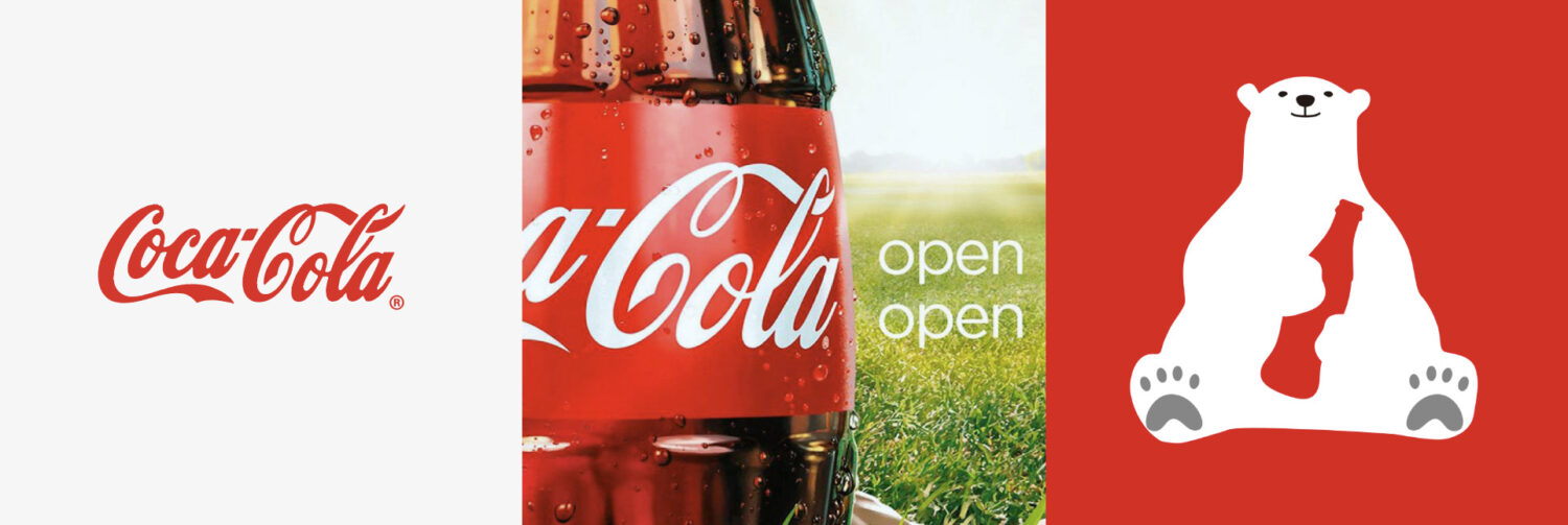 CocaColaコカコーラのVIビジュアル・アイデンティティ