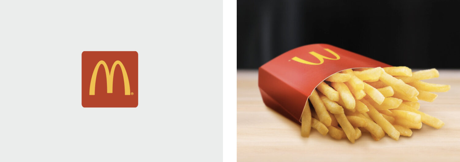 McDonald’sフライドポテトボックスパッケージデザイン