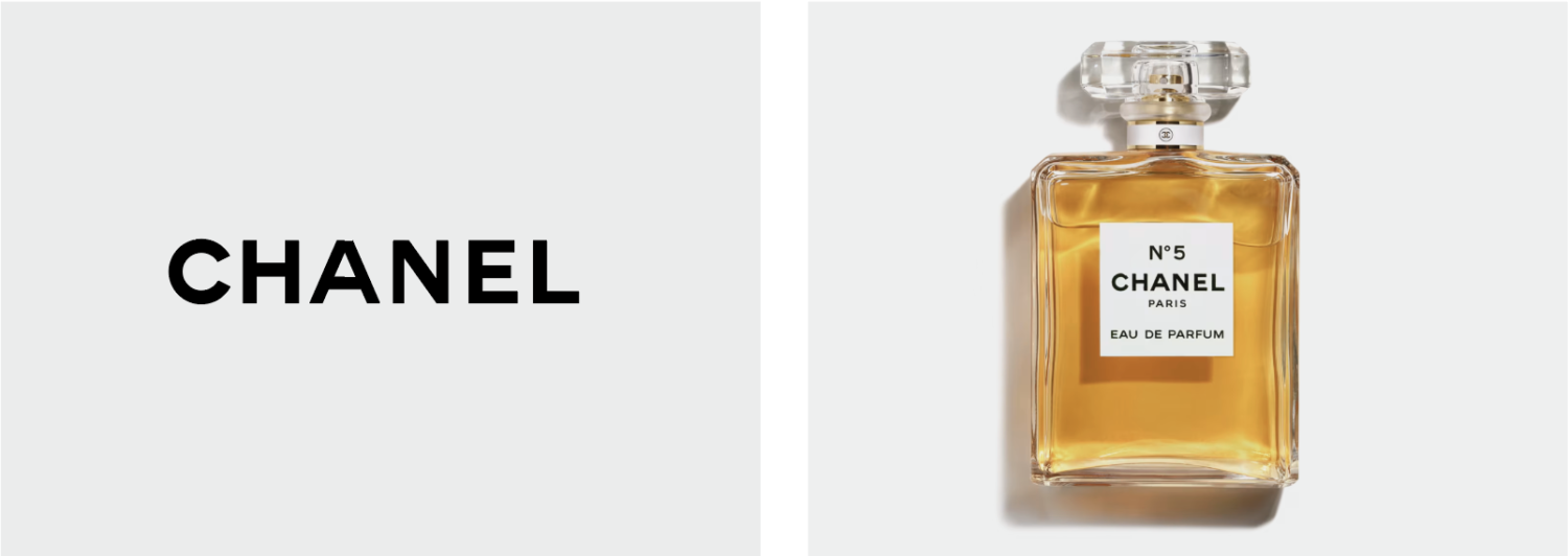 Chanel No. 5 ボトルパッケージデザイン