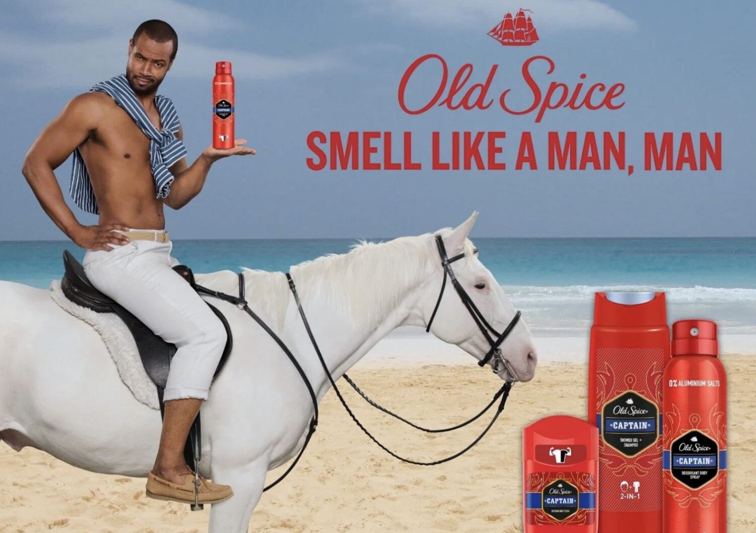 Old Spice「The Man Your Man Could Smell Like」