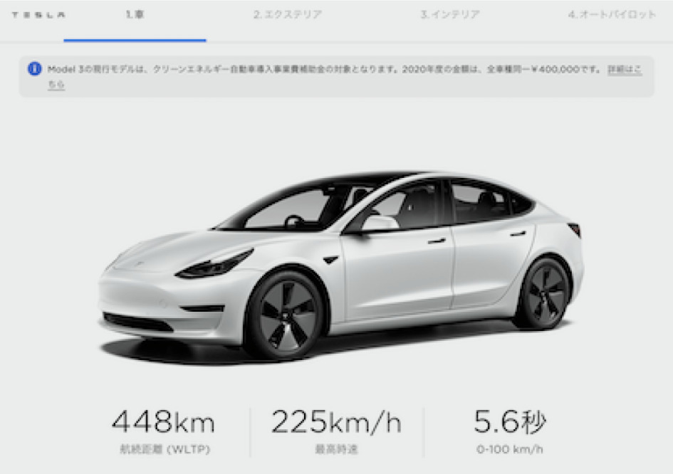 Tesla - オンライン販売と直販モデル