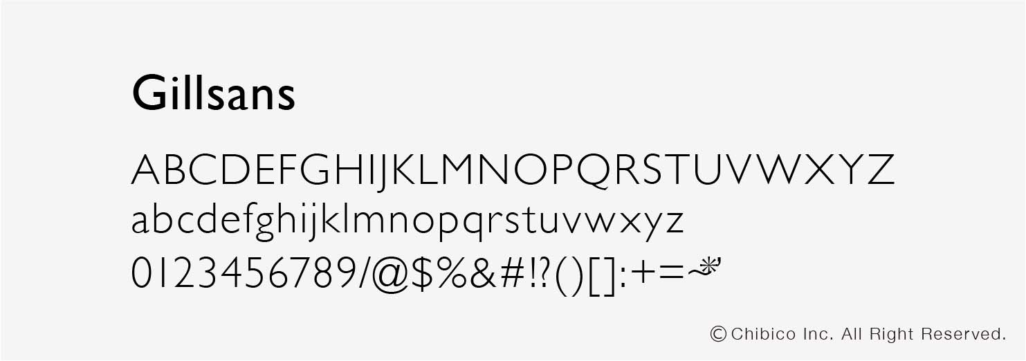 gillsans_font