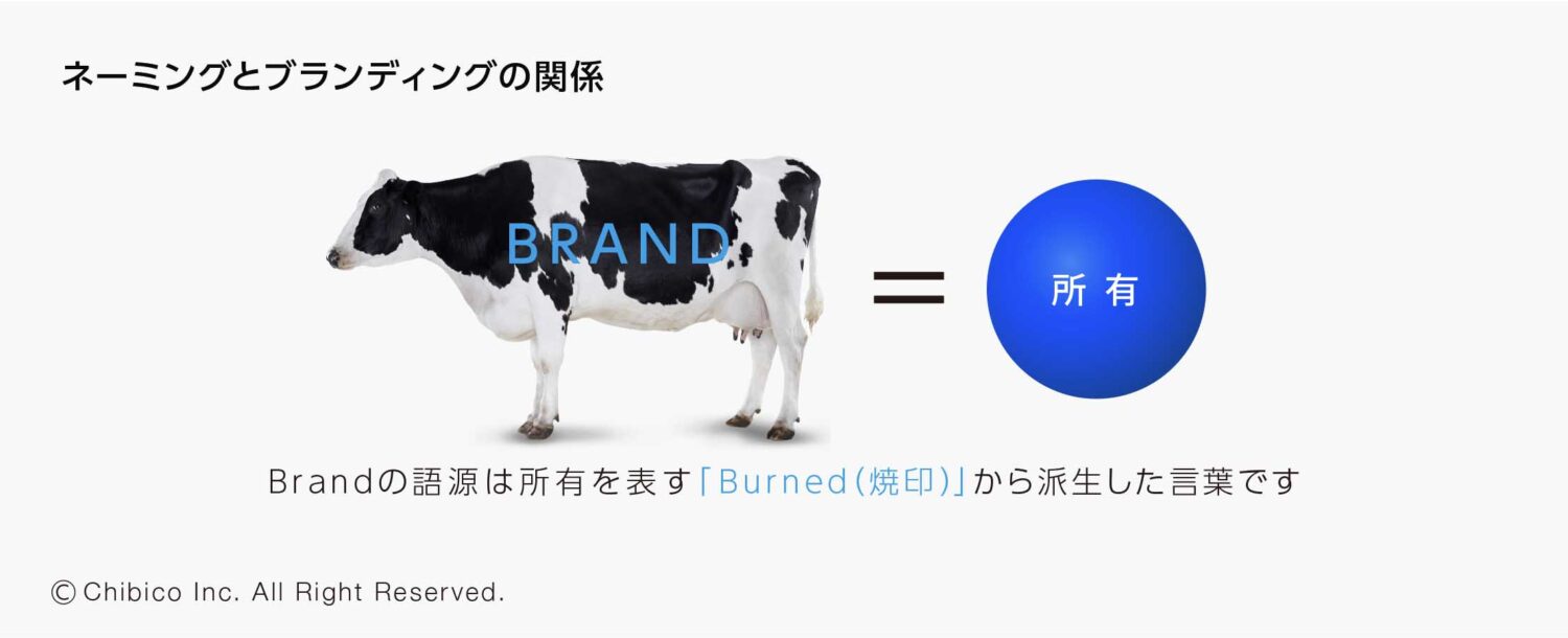 ネーミングとブランディングの関係