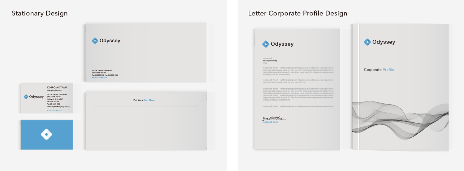 CI(コーポレート・アイデンティティ)の各種アプリケーションデザイン開発