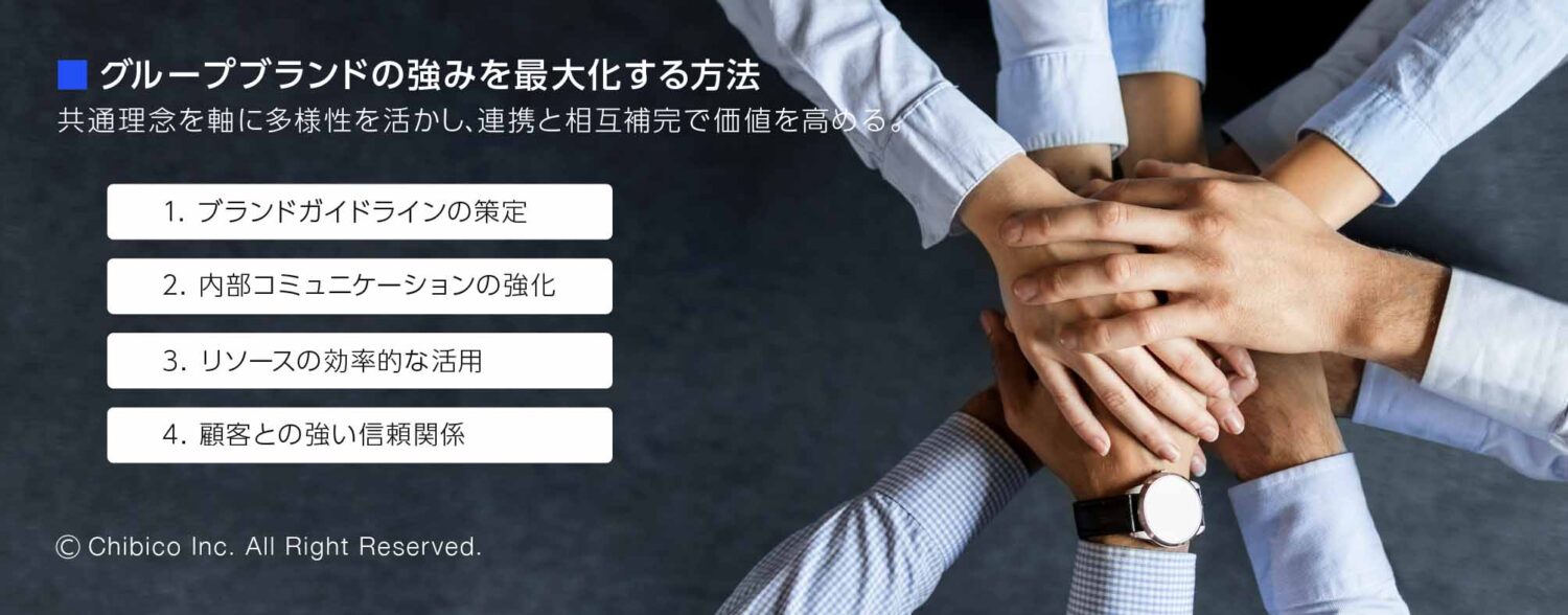 グループブランドの強みを最大化する方法