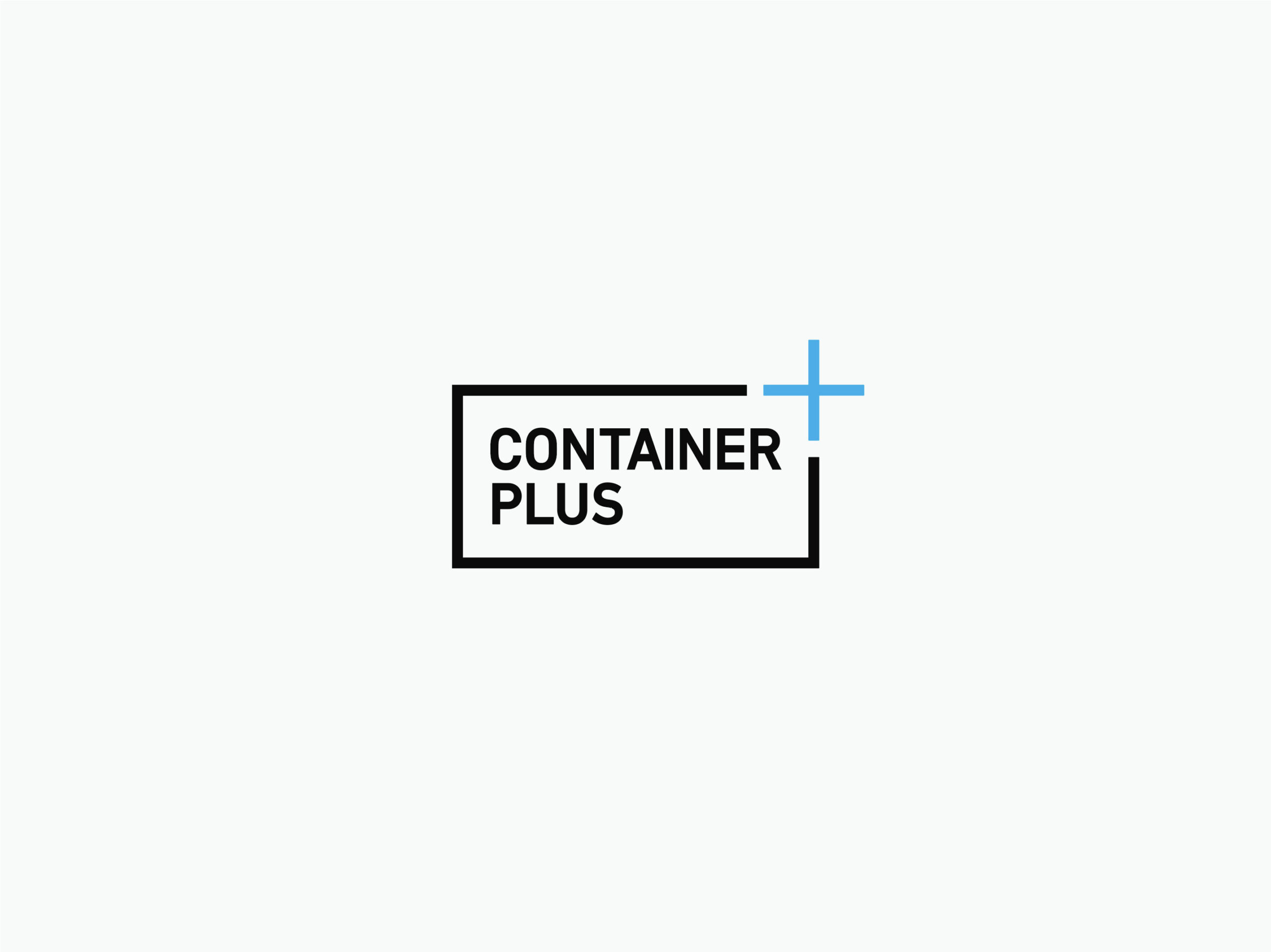 CONTAINER PLUSブランドロゴデザイン