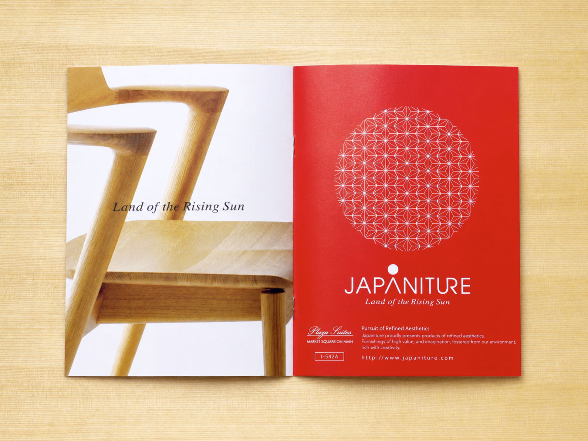 JAPANITURE雑誌広告デザイン