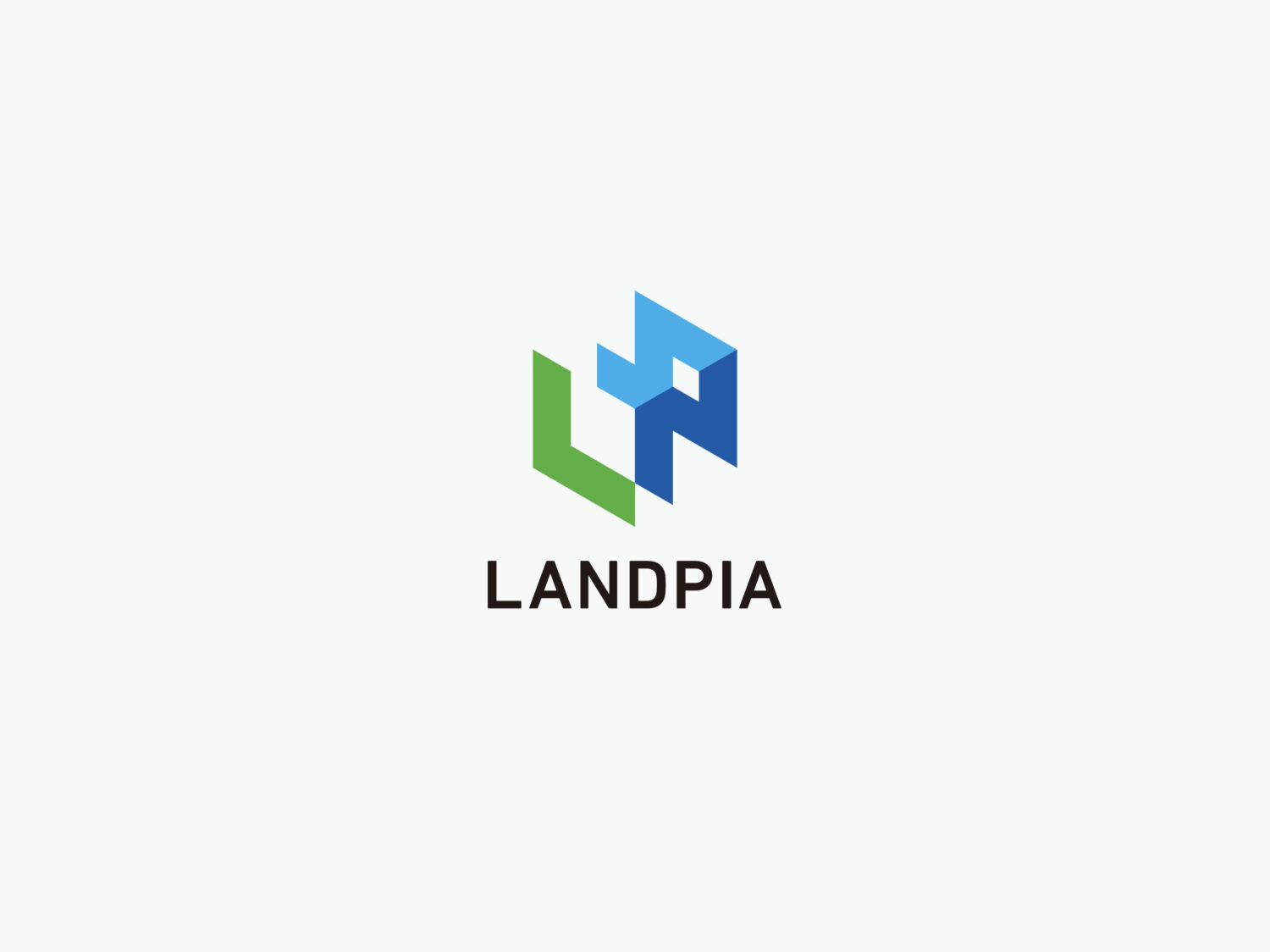 LANDPIAシンボルロゴデザイン