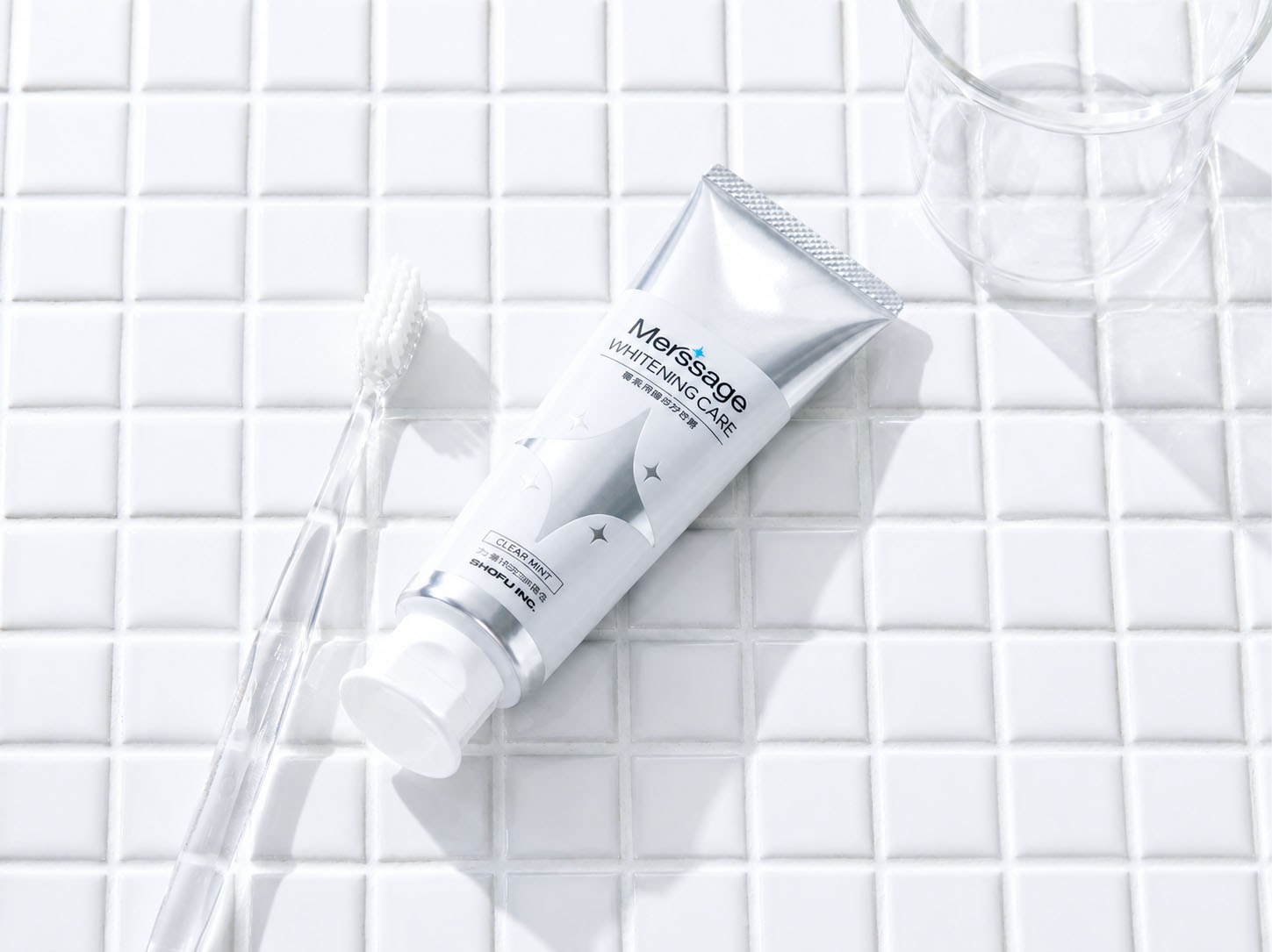 MERSSAGEパッケージデザインWHITENING CARE