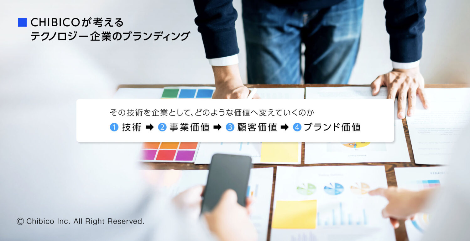 CHIBICOが考えるテクノロジー企業のブランディング