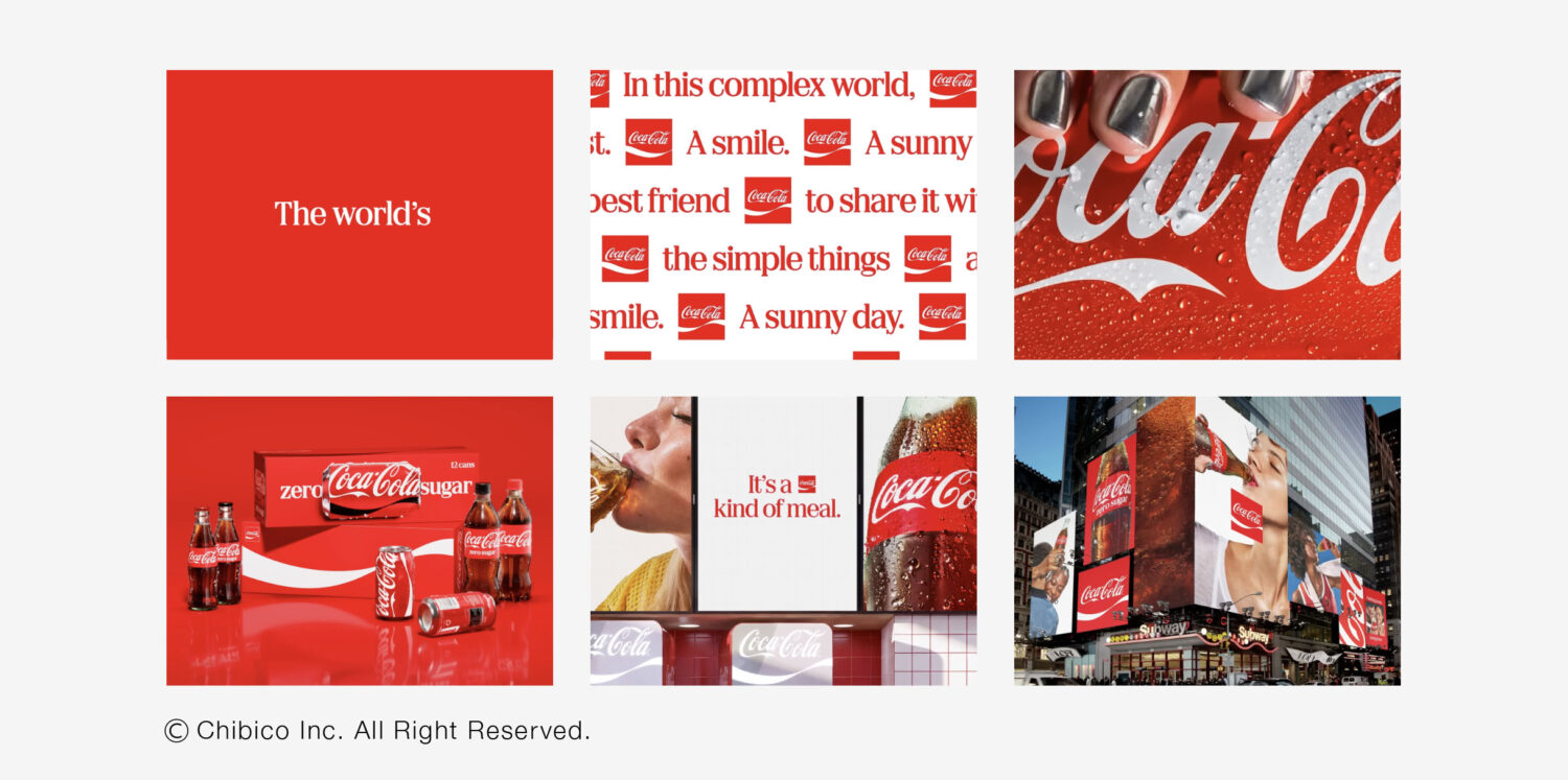 Coca-ColaのVisual Identity
