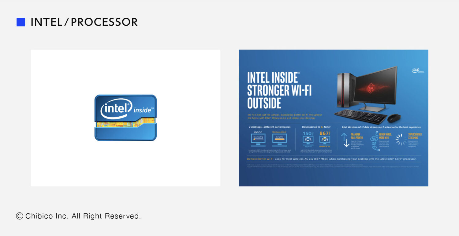 INTEL_PROCESSORブランディング