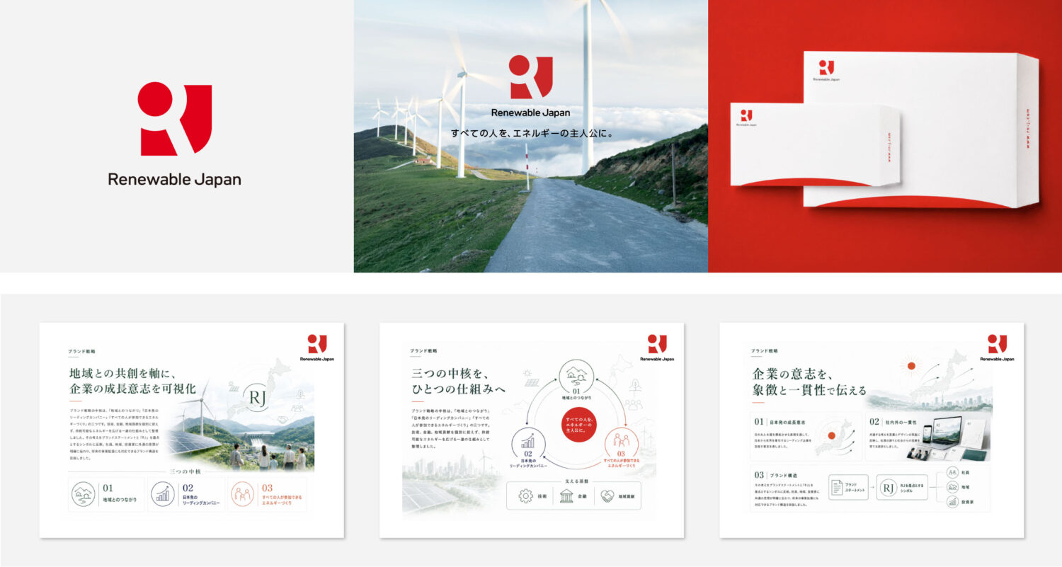 RENEWABLE JAPANコーポレート・アイデンティティ