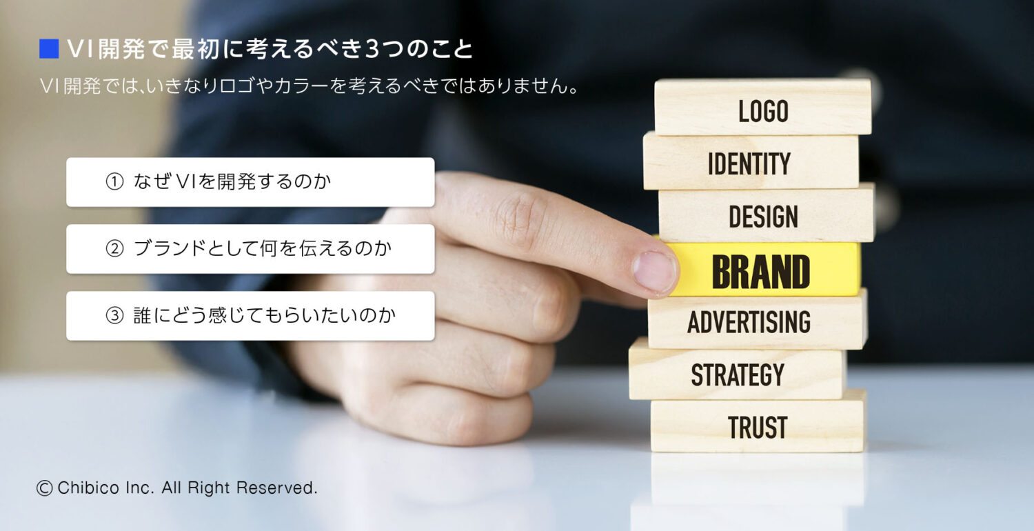 VI開発で最初に考えるべき3つのこと