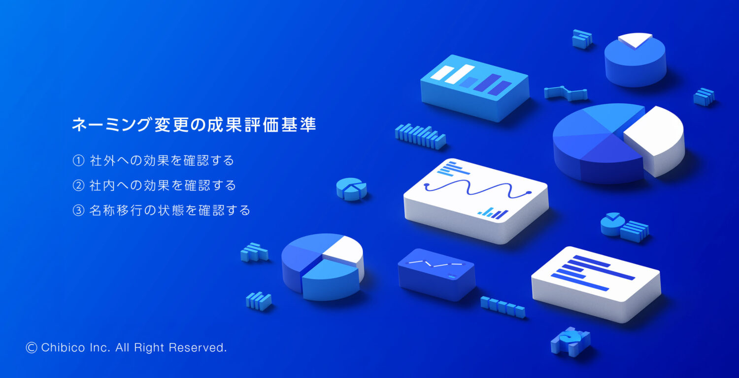 ネーミング変更の成果評価基準